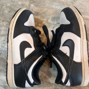 Youth Nike Dunk Pandas - Size 2.5
